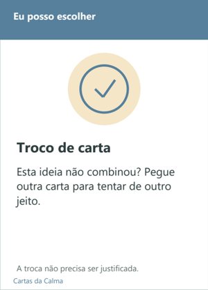 Carta das Cartas da Calma