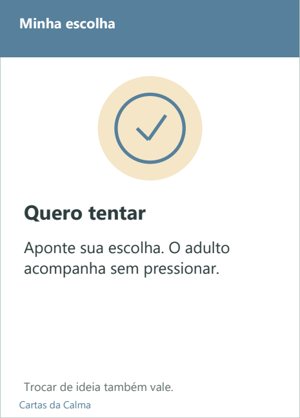Carta das Cartas da Calma