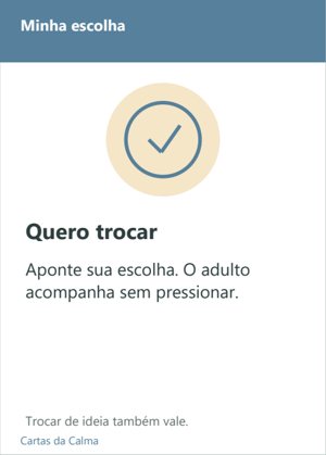 Carta das Cartas da Calma