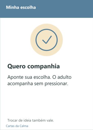 Carta das Cartas da Calma